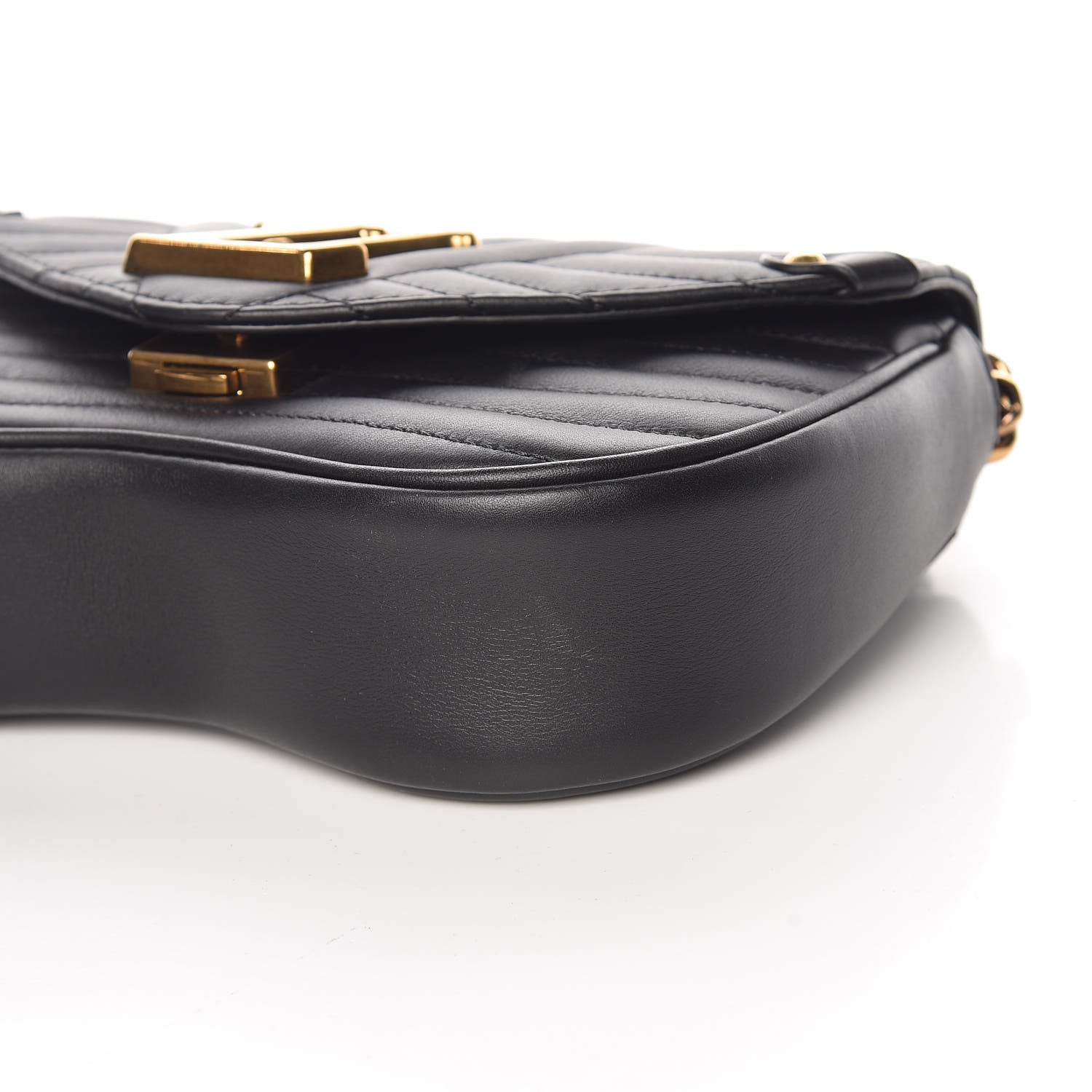 Louis Vuitton Calfskin New Wave Chain PM Black 6 of 9