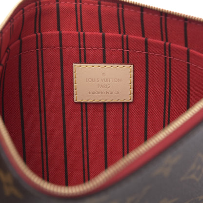 Louis Vuitton Monogram Neverfull MM GM Pochette Cherry 6 of 7