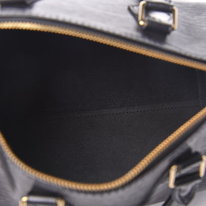 Louis Vuitton Epi Speedy 25 Black 5 of 10