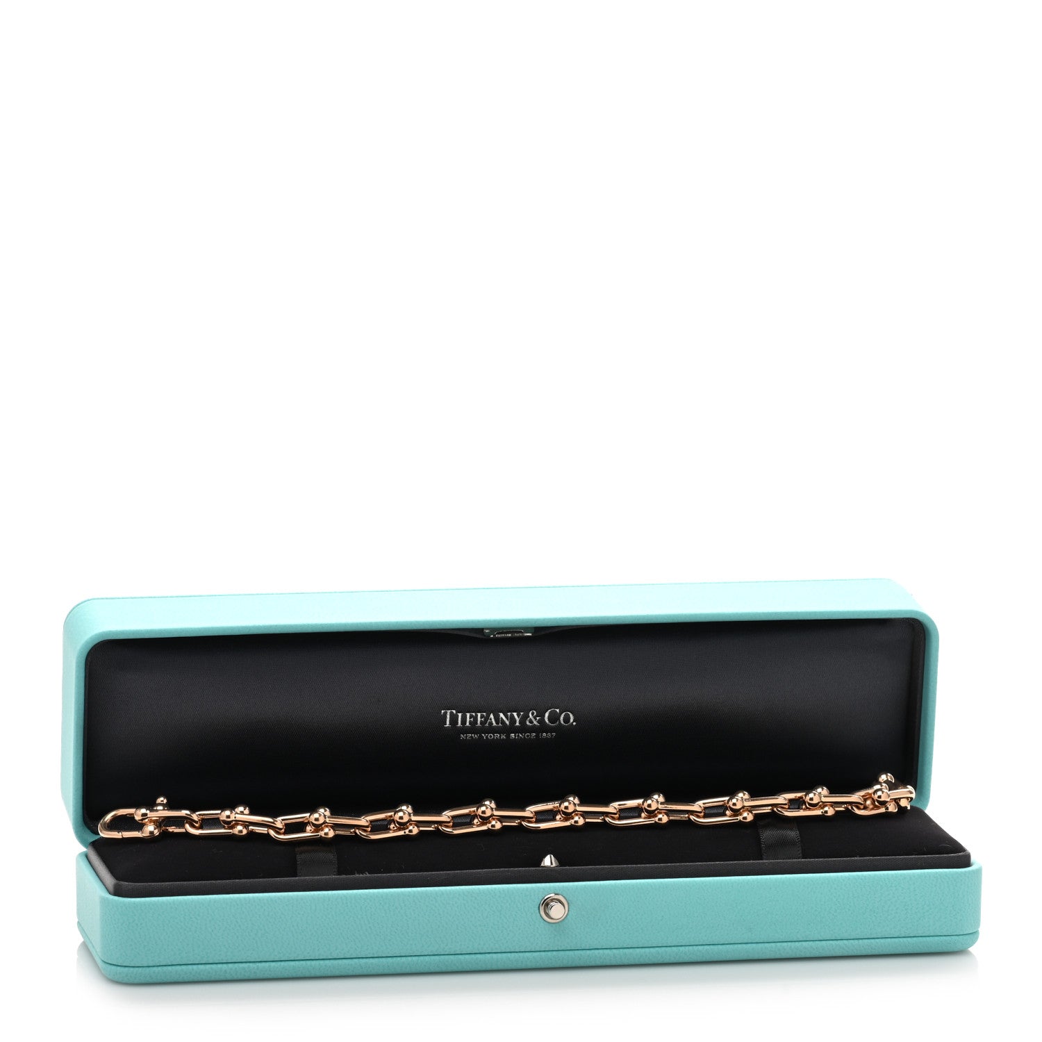 Tiffany 18K Rose Gold Medium HardWear Link Bracelet 4 of 4