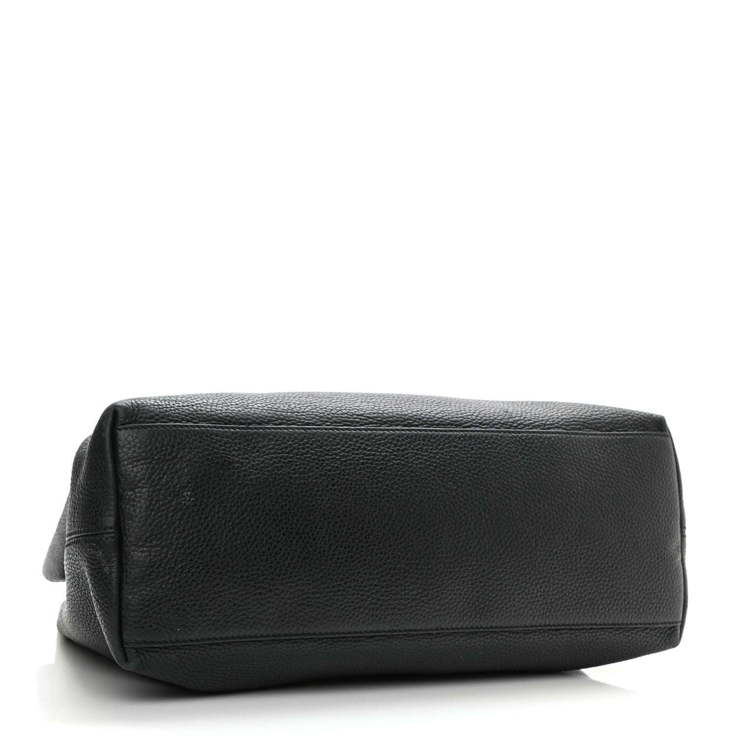 Gucci Pebbled Calfskin Medium Soho Chain Shoulder Bag Black 4 of 16