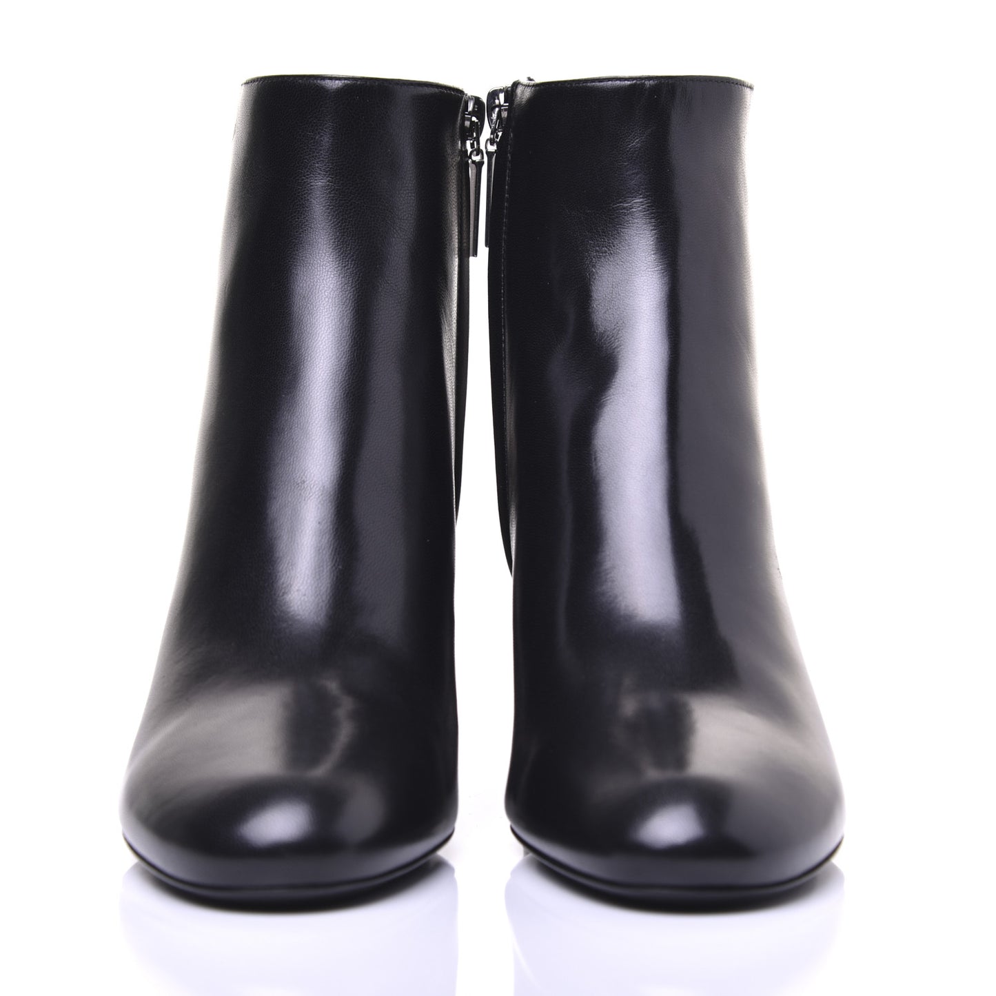 Nappa Loulou Ankle Zip Boot 39 Black