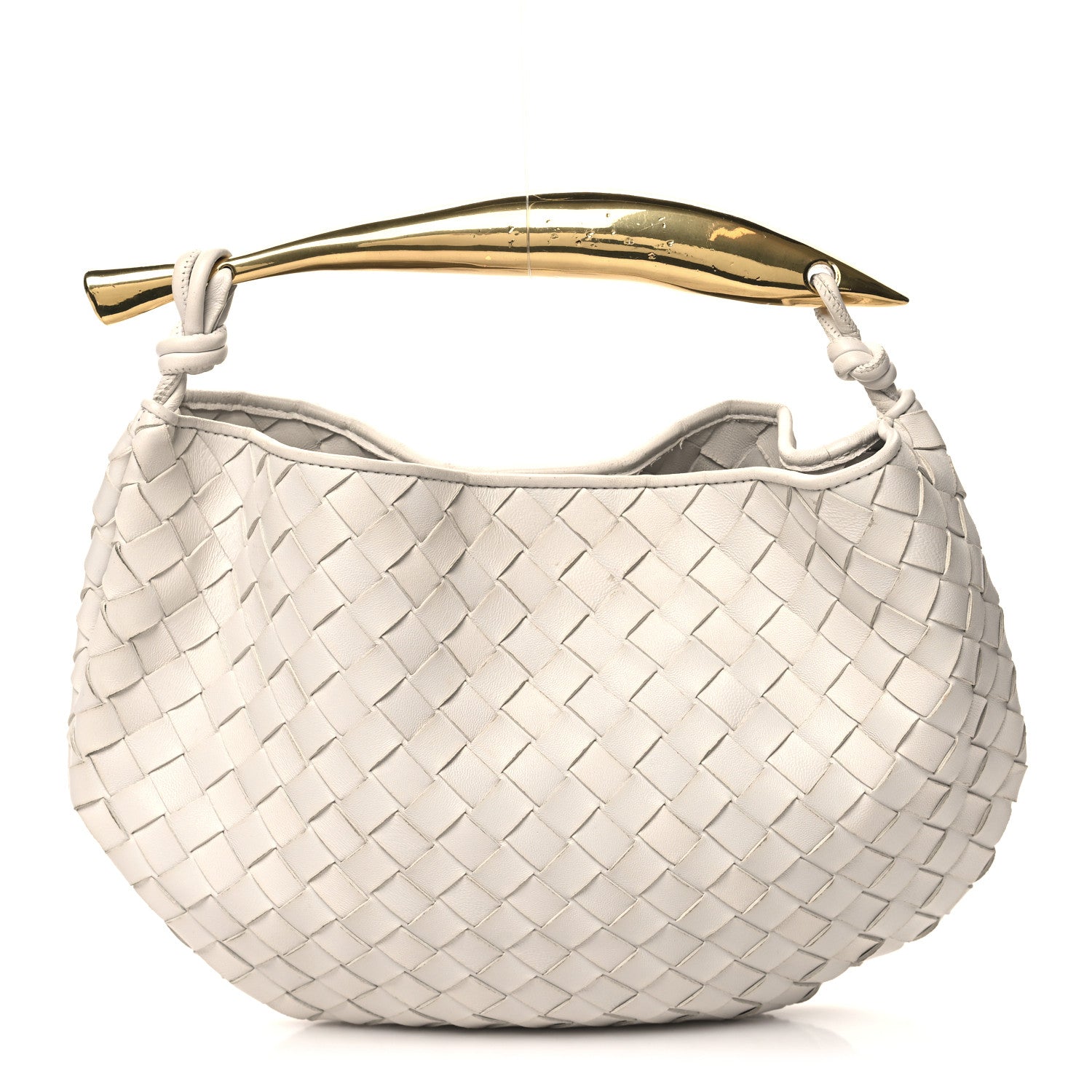 Bottega Veneta Nappa Intrecciato Sardine Bag Chalk 1 of 14