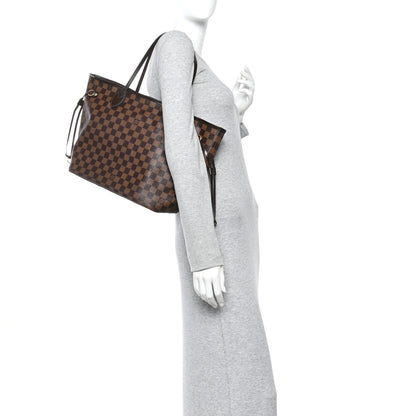Louis Vuitton Damier Ebene Neverfull MM 2 of 9