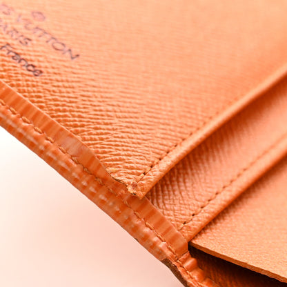 Louis Vuitton Epi French Purse Wallet Mandarin 9 of 9