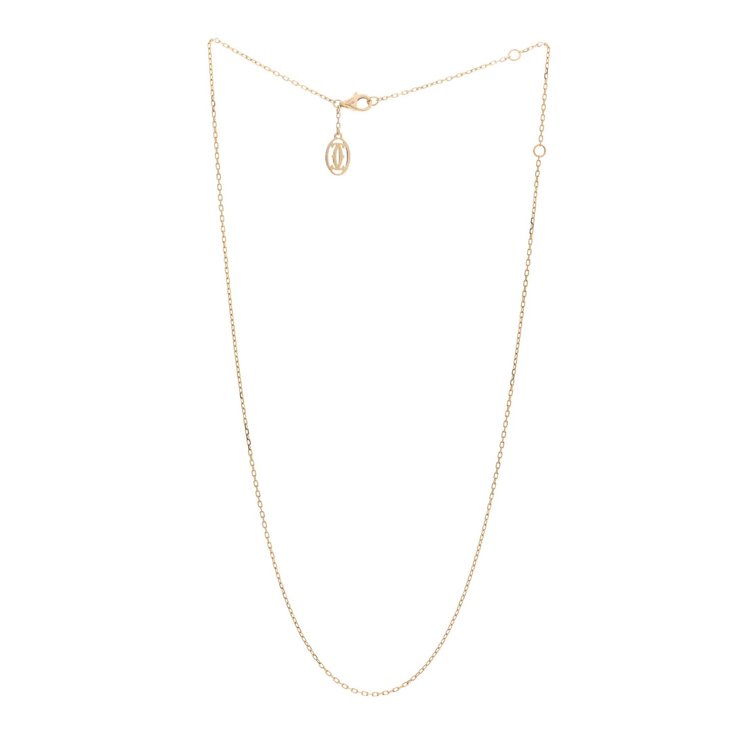18K Yellow Gold Chain Necklace