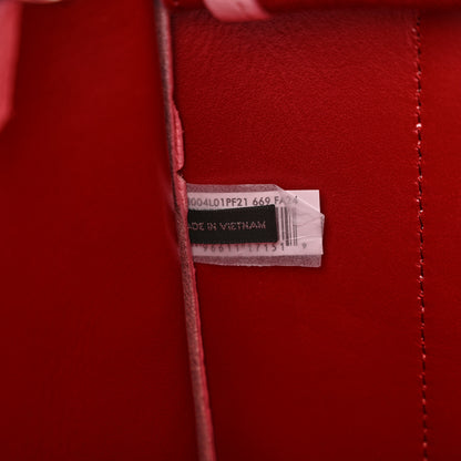 Marc Jacobs Grained Calfskin Medium The Tote Bag Ribbon Pink 8 of 12
