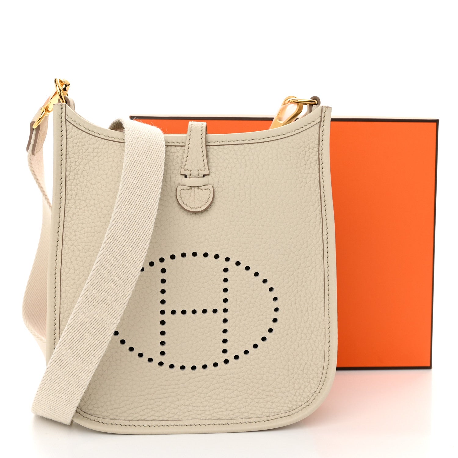 Hermes Taurillon Clemence Amazone Evelyne TPM Beton 11 of 11