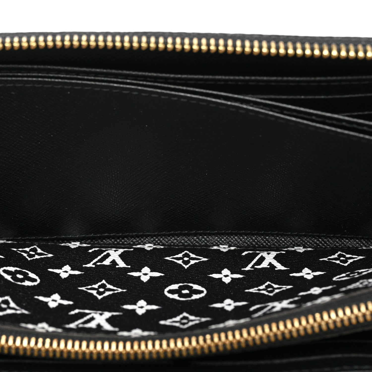 Louis Vuitton Monogram Giant Jungle Zippy Wallet Black 6 of 9