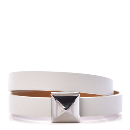 Hermes Swift Medor Infini Double Tour Bracelet T4 White Ocre 1 of 6