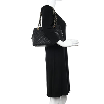 Chanel Caviar Quilted Petit Timeless Tote PTT Black 1 of 15