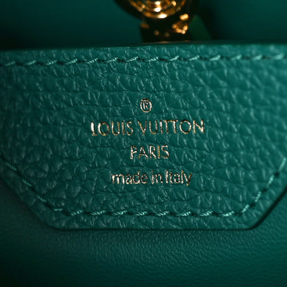 Louis Vuitton Taurillon Capucines BB Emerald 6 of 8