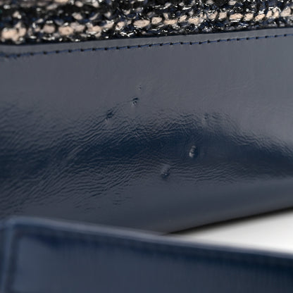 Chanel Tweed Calfskin Medium Gabrielle Hobo Blue 11 of 11