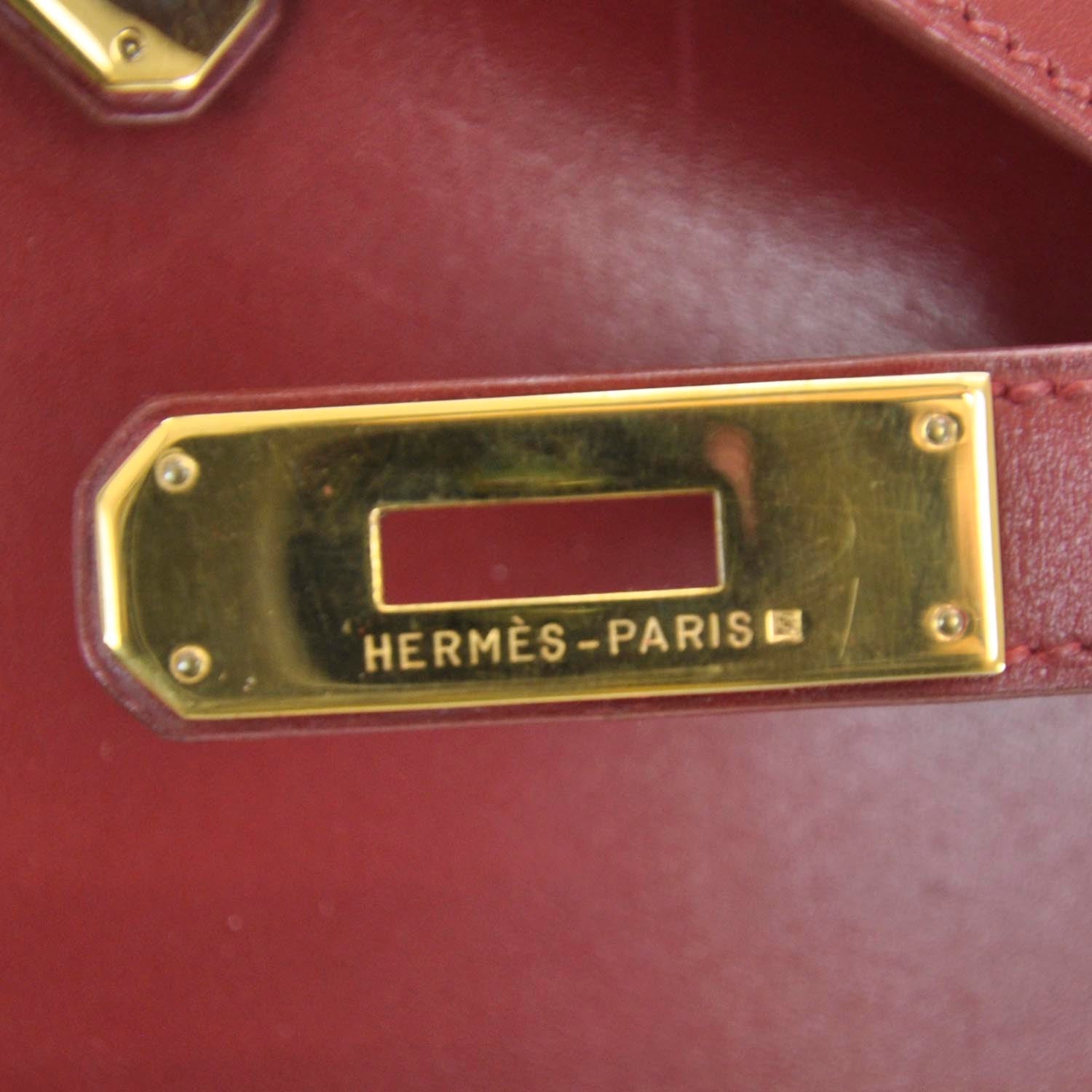 Hermes Box Kelly Sellier 32 Rouge 9 of 10
