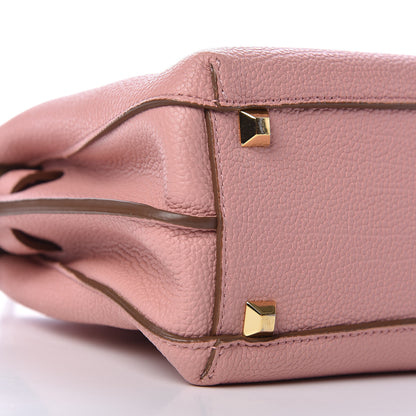 MCM Grained Calfskin Mini Milla Tote Pink 8 of 9