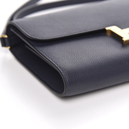 Hermes Evercolor Constance Wallet To Go Bleu Nuit 7 of 9