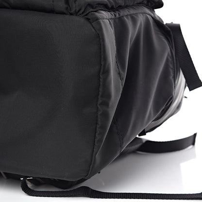 Prada Tessuto Nylon Montagna Double Buckle Backpack Black 14 of 15