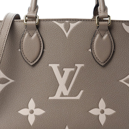 Louis Vuitton Empreinte Monogram Giant Onthego PM Tourterelle Creme 10 of 10