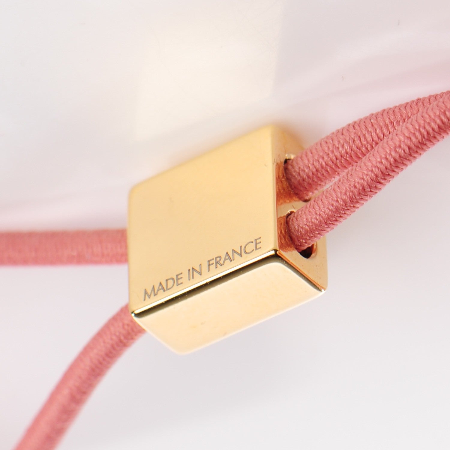 Louis Vuitton Swarovski Crystal Resin Inclusion Hair Cubes Rose 3 of 4