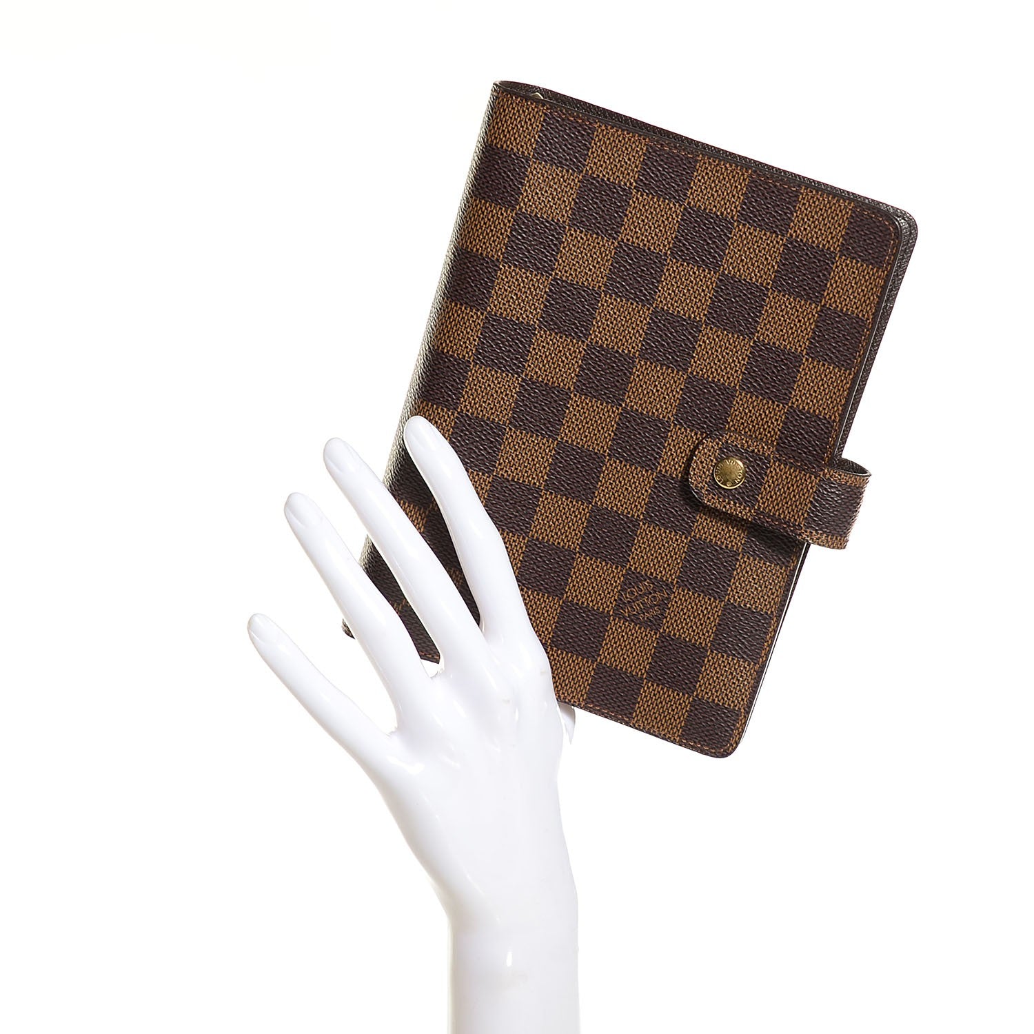 Louis Vuitton Damier Ebene Medium Ring Agenda Cover 2 of 7