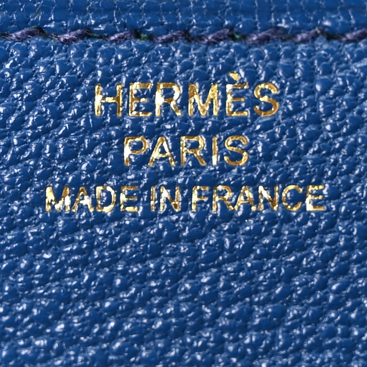 Chevre Mysore Verso Constance 18 Blue Saphir Menthe