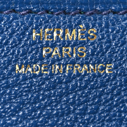 Hermes Chevre Mysore Verso Constance 18 Blue Saphir Menthe 6 of 10