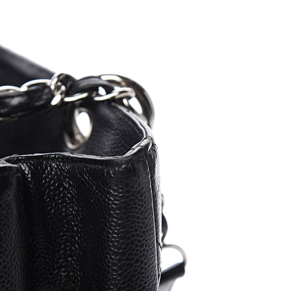 Chanel Caviar Quilted Grand Shopping Tote GST Black 16 of 17