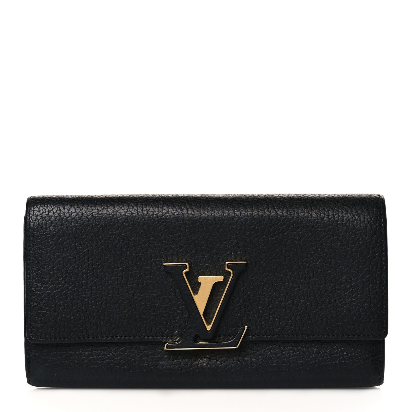 Taurillon Capucines Wallet Black