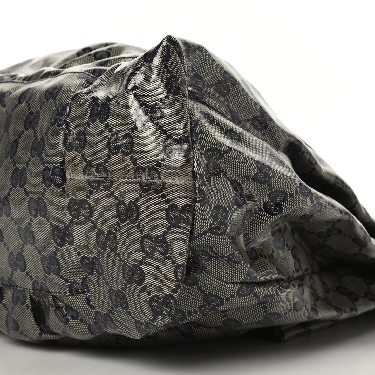 Crystal Monogram Hysteria Tote Navy Blue