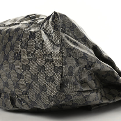 Gucci Crystal Monogram Hysteria Tote Navy Blue 9 of 9