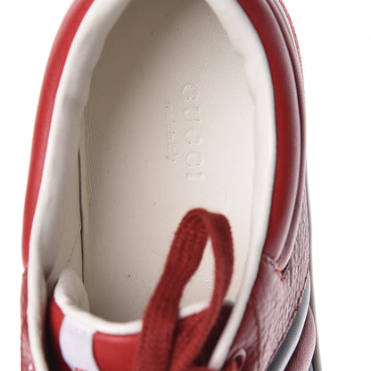 Gucci Calfskin Womens New Praga Karibu Sneakers 40 Red 9 of 10