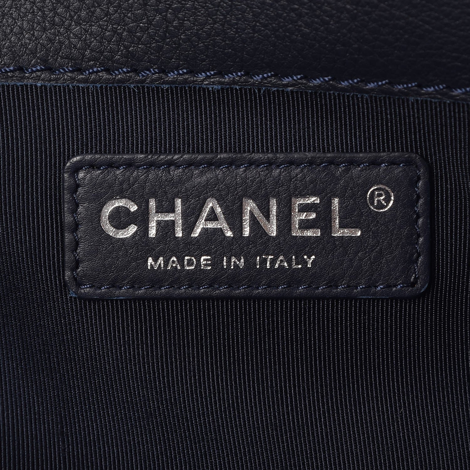 Chanel Calfskin New Medium Boy Reverso Flap Navy 6 of 7