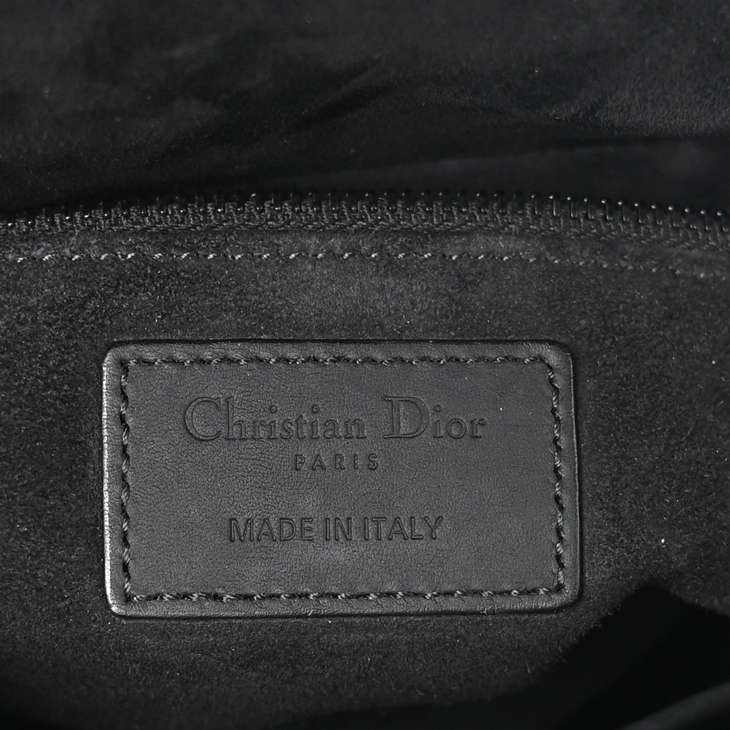 Christian Dior Ultra Matte Calfskin Cannage Medium Lady Dior Black 6 of 11