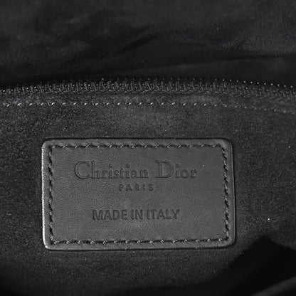 Christian Dior Ultra Matte Calfskin Cannage Medium Lady Dior Black 6 of 11