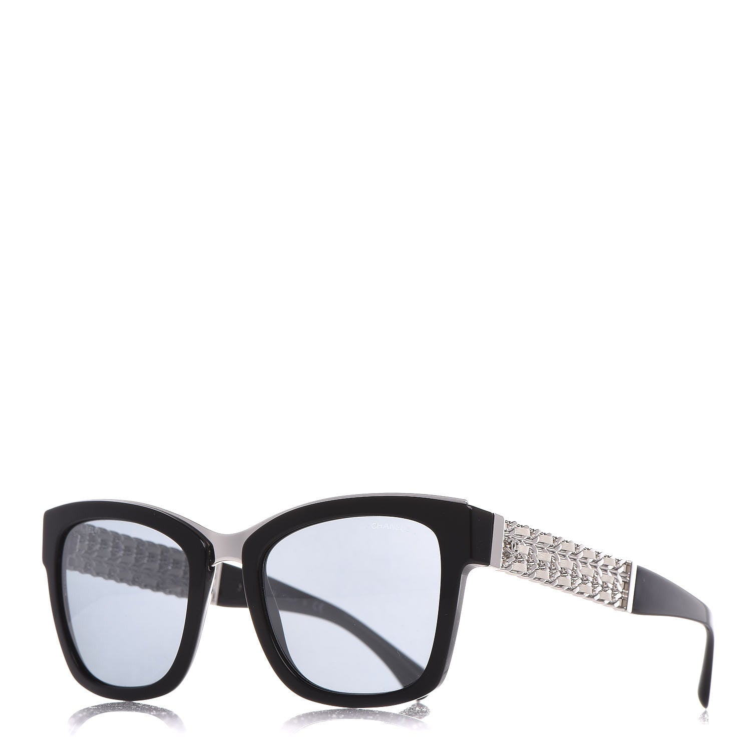 Chanel Square Chain Sunglasses 5362-Q Black 1 of 8