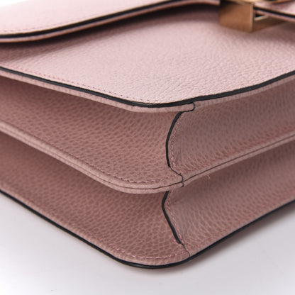 Gucci Dollar Calfskin Interlocking G Shoulder Bag Soft Pink 6 of 10