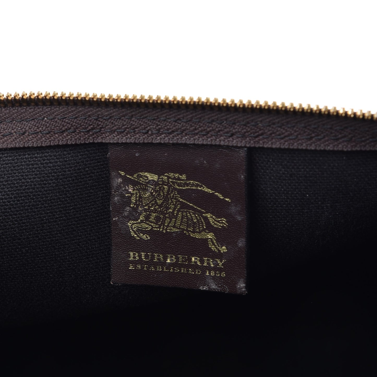 Haymarket Check Duffle Bag Dark Brown