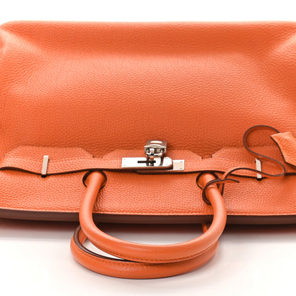 Hermes Togo Birkin 35 Orange 11 of 30