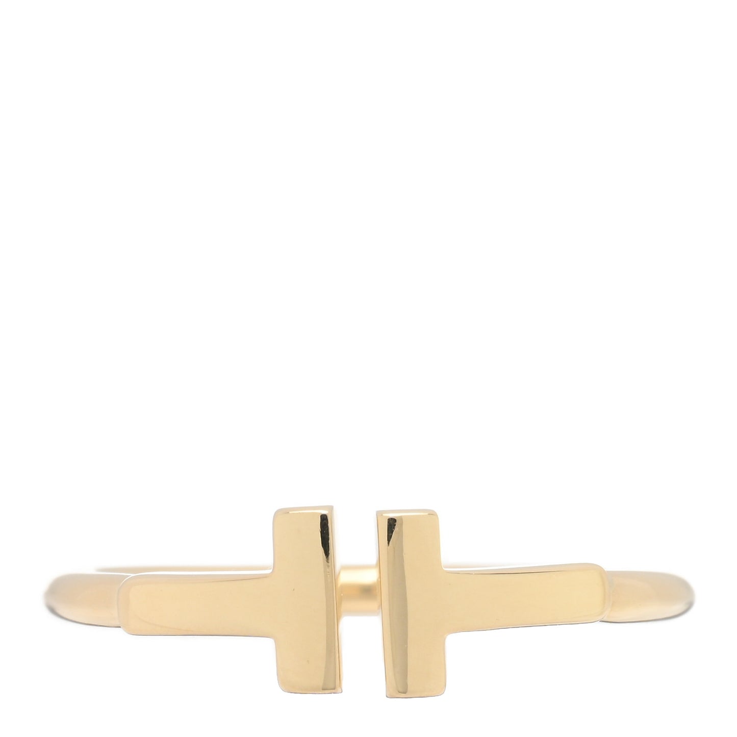18K Yellow Gold T Wire Ring 53 6.5