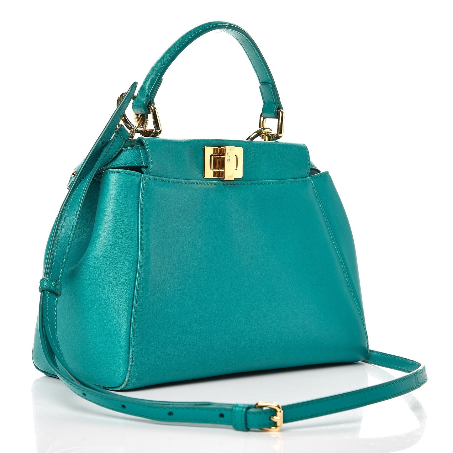 Nappa Mini Peekaboo Iconic Satchel Lago