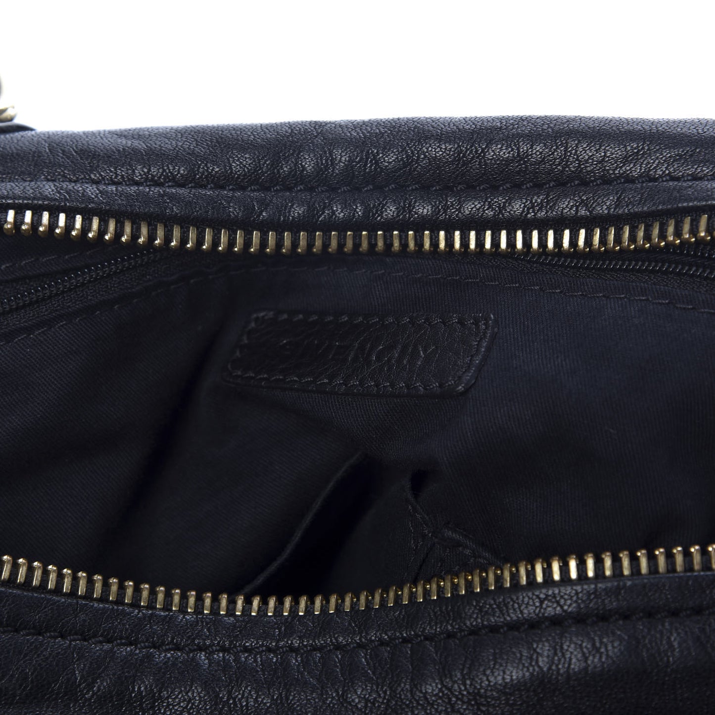 Sugar Goatskin Large Pandora Black