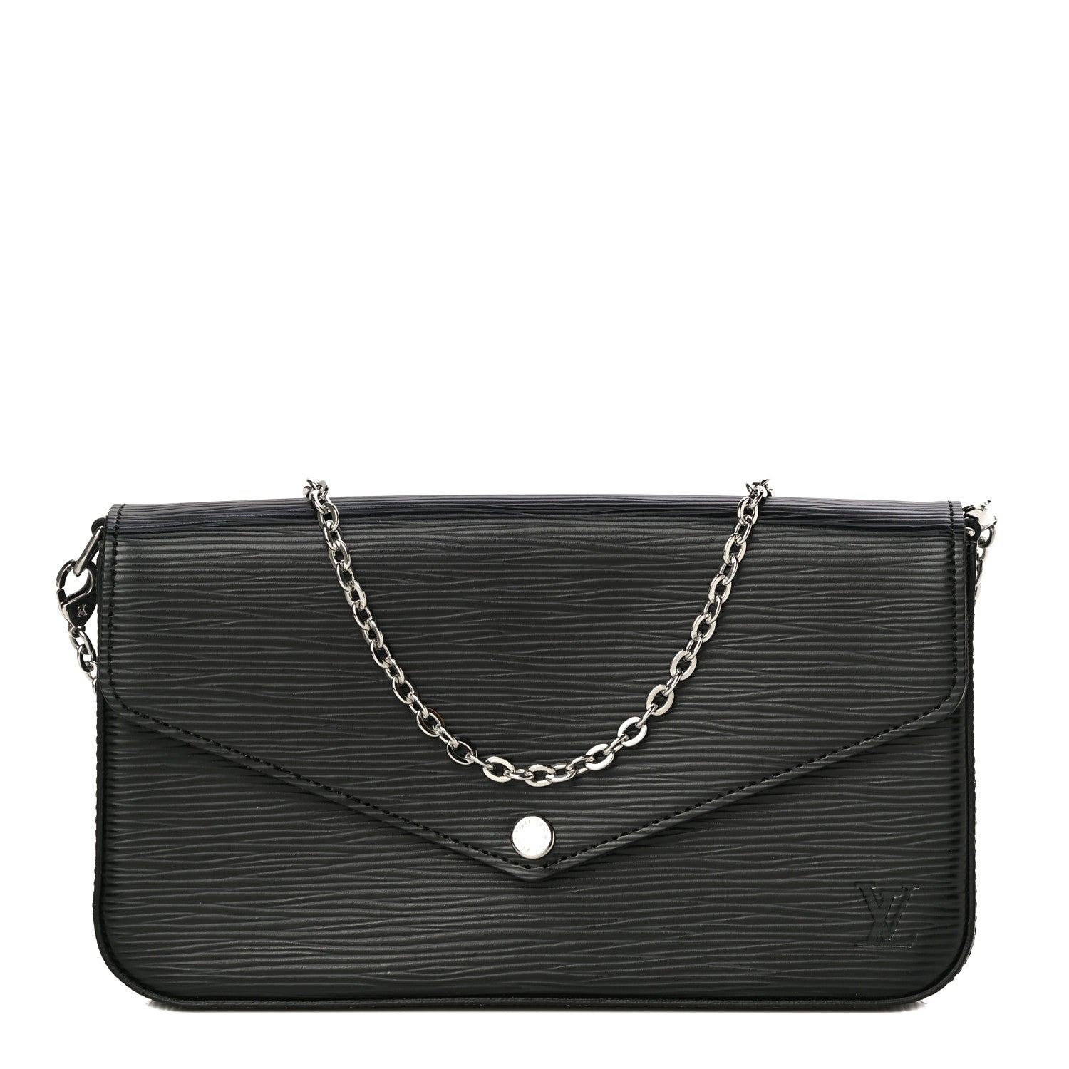 Louis Vuitton Epi Pochette Felicie Black 3 of 12