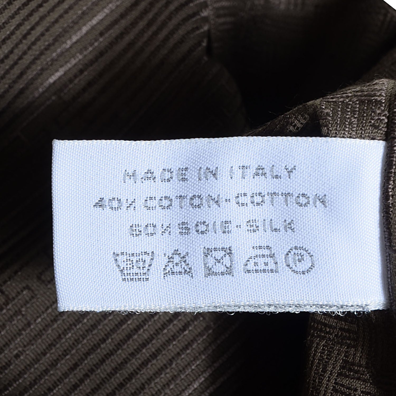 Hermes Jacquard Silk Cotton Faubourg King Duvet Taupe 5 of 5