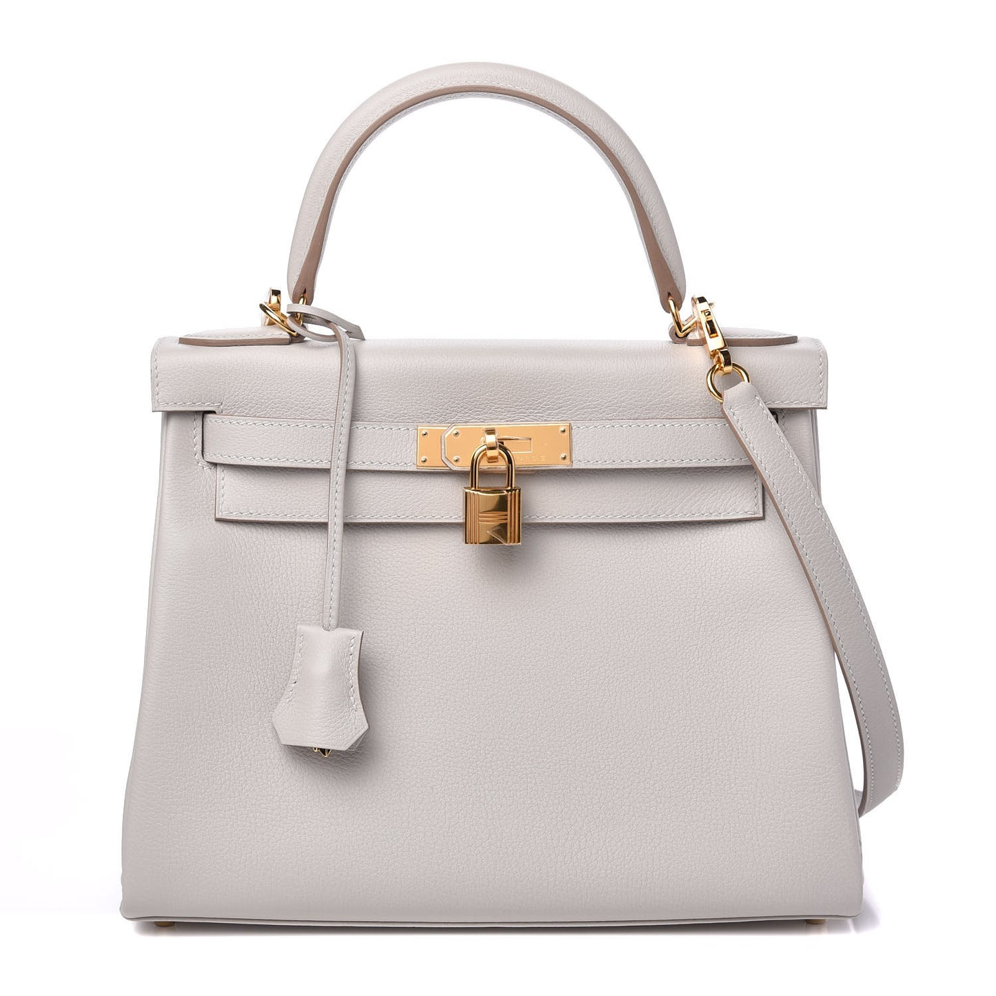 Evercolor Kelly Retourne 28 Gris Perle