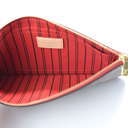 Louis Vuitton Monogram Neverfull MM GM Pochette Cherry 5 of 9