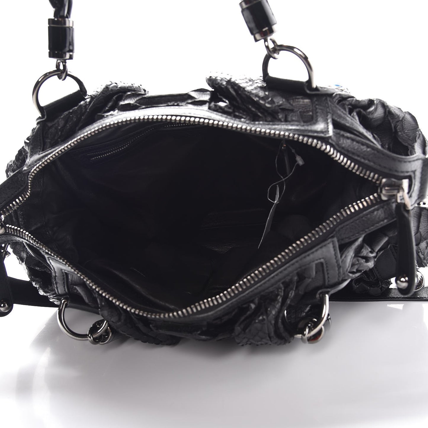 Python Medium Galaxy Satchel Black