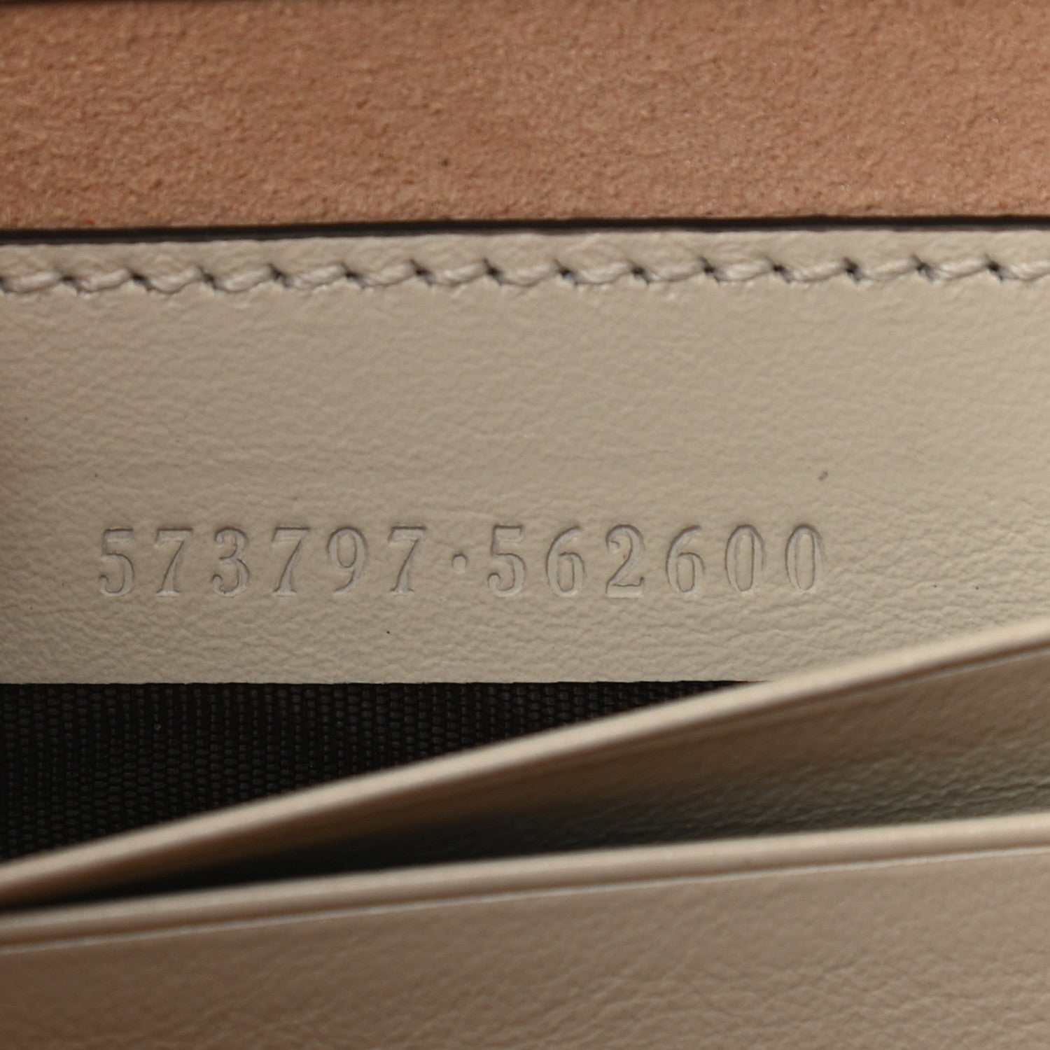 Gucci Textured Calfskin Web Mini Rajah Slim Flap Shoulder Bag Mystic White 7 of 11