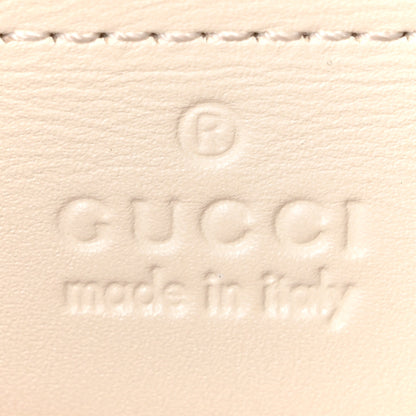 Gucci Calfskin Sylvie Web Small Queen Margaret Top Handle Bag Black White 6 of 10