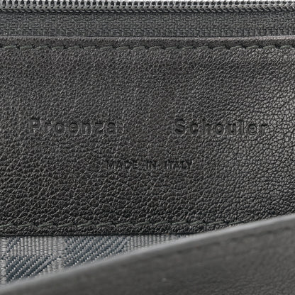 Proenza Schouler Lambskin Large PS1 Chain Wallet Black 6 of 11
