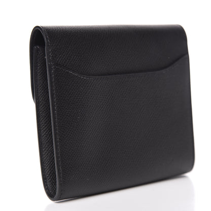 Hermes Epsom Constance Short Wallet Black 3 of 9